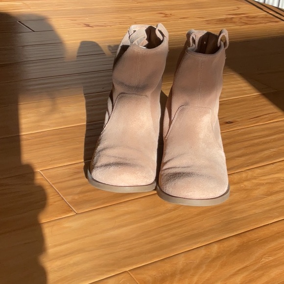 Sole Society Natasha Tan Suede Booties size 9.5 - Picture 5 of 7